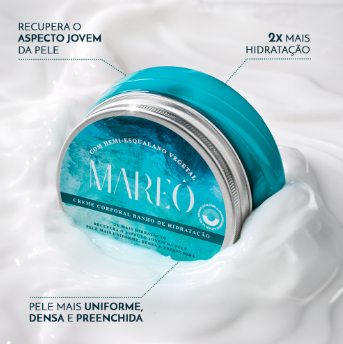 Creme Corporal Banho de Hidratação Mareô