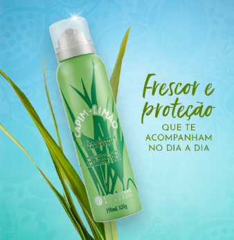 Desodorante Aerossol Capim-Limão