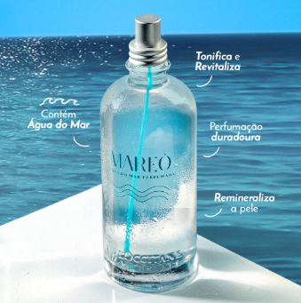Spray Água do Mar Perfumada Mareô