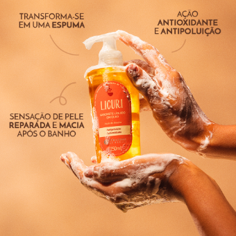 Sabonete Líquido em Óleo Licuri